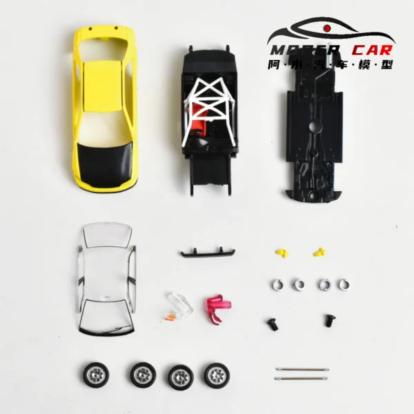 build drive 1:64 EG9 AE86 Diecast Model Car - Image 6