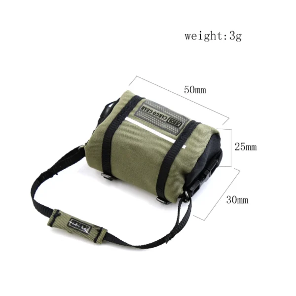 5pcs Storage Bag Roof Bag Handbag Sleeping Bag Luggage Net Shovel Decoration for TRX4M Axial SCX24 1/18 1/24 RC Crawler Car - Image 6