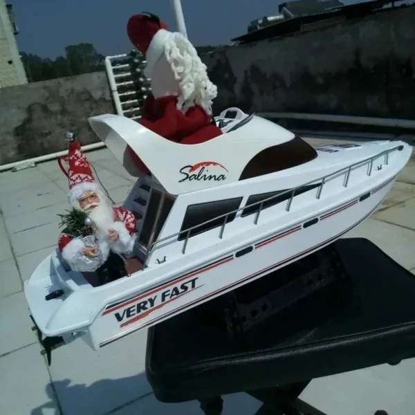 Henglong 3867 Remote Control Speedboat Luxury Version Yacht High Speed Remote Control Boat Model Kid'S Outdoor Toy Gift - Image 6