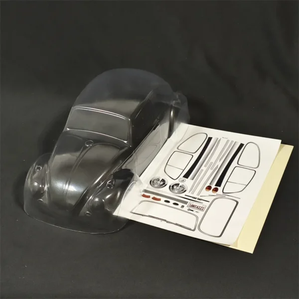 1/10 Scale Car Shell Rc Body Shell 1/10 Replacement for MT and Short Course Car Width 180mm - Image 5