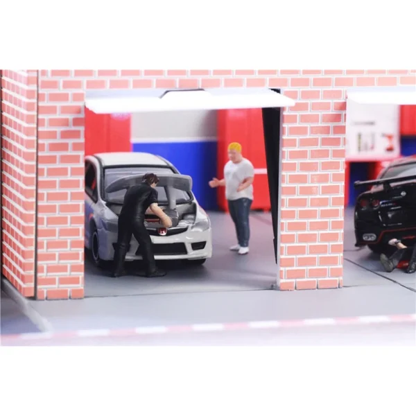 RM 1:64 Mini Automobile Repairman Mini Figure Model - Image 4