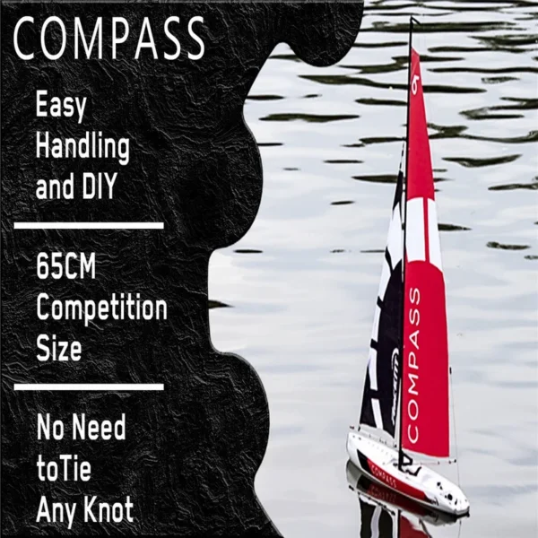 New Olans 791 1 Competitive Diy Remote Control Sailboat Remote Control Toy Electric Remote Control High Speed Sailboat Model Toy