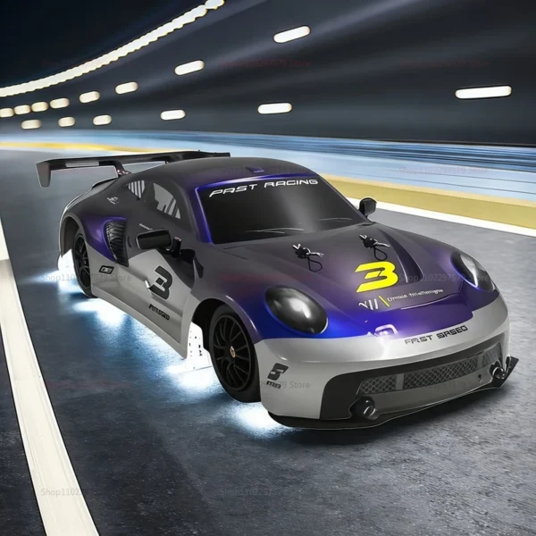 1/16 2.4G High Speed Drift RC Car 4WD Remote Control Off Road Racing Car Four Wheel Drive Boys Toys Gifts For Kids And Teens - Image 5