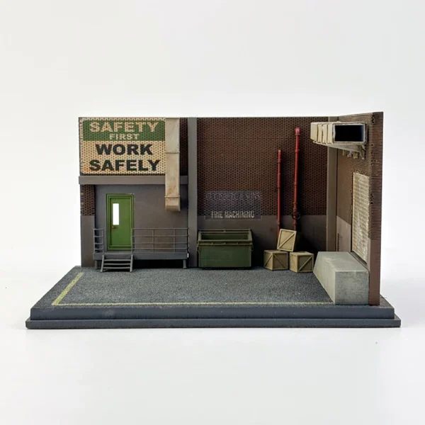 1:64 Simulation Resin Parking Lot Car Scene Model for 1/64 Alloy Car Model Sandtable SceneTerrain Collection Display - Image 4
