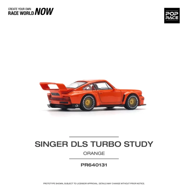 New Stocks Xcartoys Poprace 1：64 Diecast MiniCar Porsche SINGER DLS Turbo Study Alloy Model Toys Racing Cars Boy Gift - Image 4