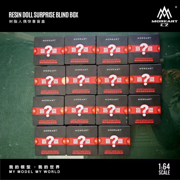 More Art 1:64 Action Figure Mystery Box Decoration Figure Model For Display & Collection & Gift - Image 5