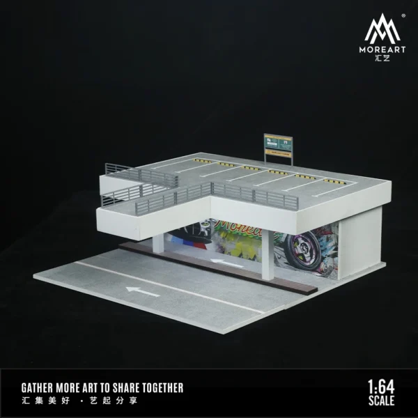 [Fence] MoreArt+TimeMicro 1:64 Sun Room Light version assembly Display Scene