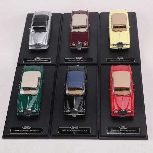 GFCC 1:64 1993 Corniche IV Convertible Car Alloy Model Car - Image 3