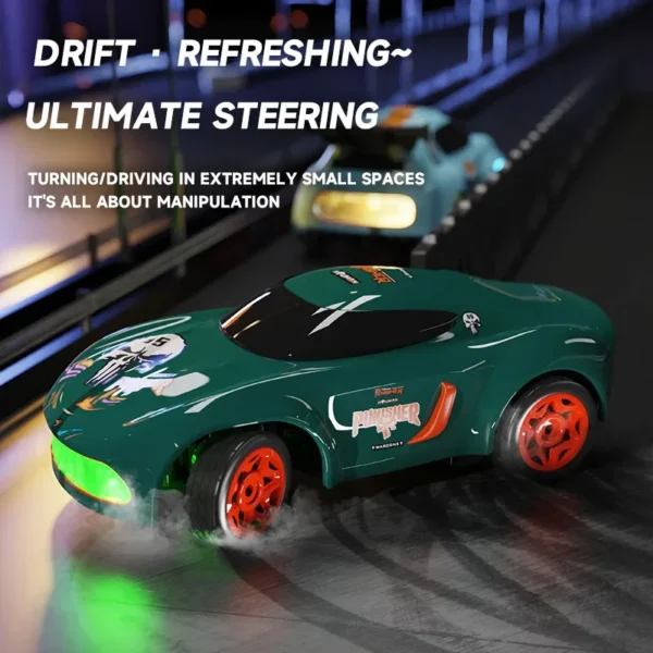 JHD 2025New Car JJRC Q197 1: 64 2.4G 4WD RC Racing Car Full Proportion Desktop Competition Electronic Positioning Drift Q197 Car - Image 4