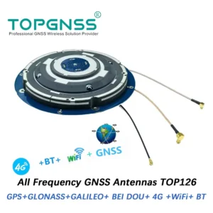 TOP126 GNSS high precisicors rtk antenna Built in antenna L1 L2 L5 4G wifi Bluetooth TOPGNSS gps glonass galileo beidou