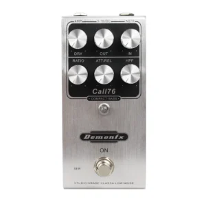 [CALL76] Demonfx High quality Guitar Effect Pedal Wah Distortion Overdrive Delay Reverb Compressor Booster Pedal