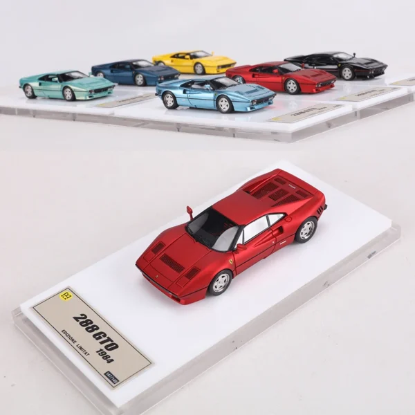 Pre-sale DMH 1:64 288GTO Resin Model Car Limited Edition - Image 5