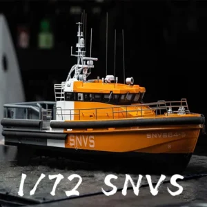 1/72 Realistic Remote Control Model Ship Remote Control Ship Model Kit Rescue Ship Toy Small and Exquisite Boat Model Gifts
