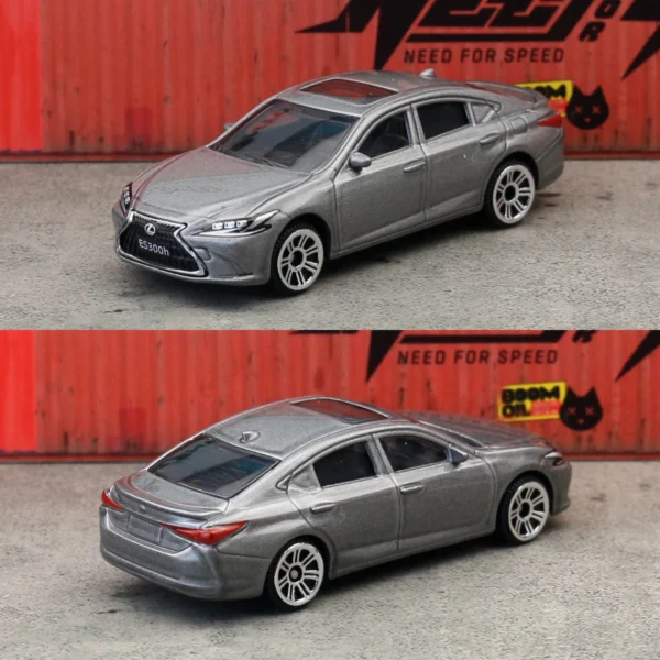 Blue: 1/64 Leuxs ES300h Toy Car Model CCA MSZ 1:64 Diecast Vehicle Miniature Free Wheels Collection Suitable for Hot Wheels Gift Kid - Image 2
