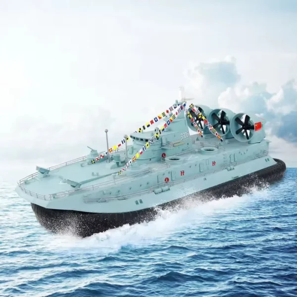 Hg C201 1/110 Buffalo Brushless Hovercraft Remote Control Ship Large Racing Landing Ship Amphibious - Image 3