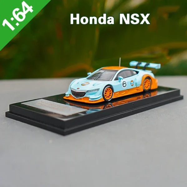 1:64 NSX CONCEPT-GT GT500 Racing Alloy Car Diecasts & Toy Vehicles Car Model Miniature Scale Model Car Toy For Children - Image 3