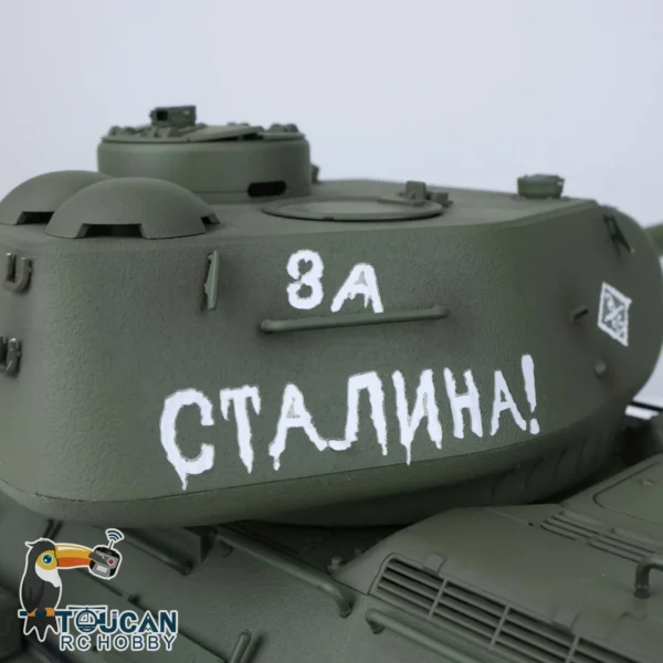 Upgraded HENG LONG 1/16 Scale 7.0 RC Tank Model Soviet T34 85 3909 Metal Tracks Idler Bearing Gearbox Speaker Toys TH17767