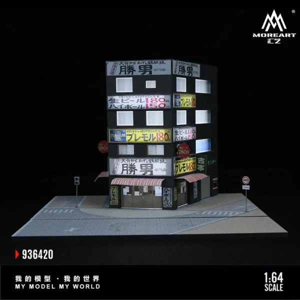 [Teppanyaki] MoreArt+TimeMicro 1:64 Sun Room Light version assembly Display Scene