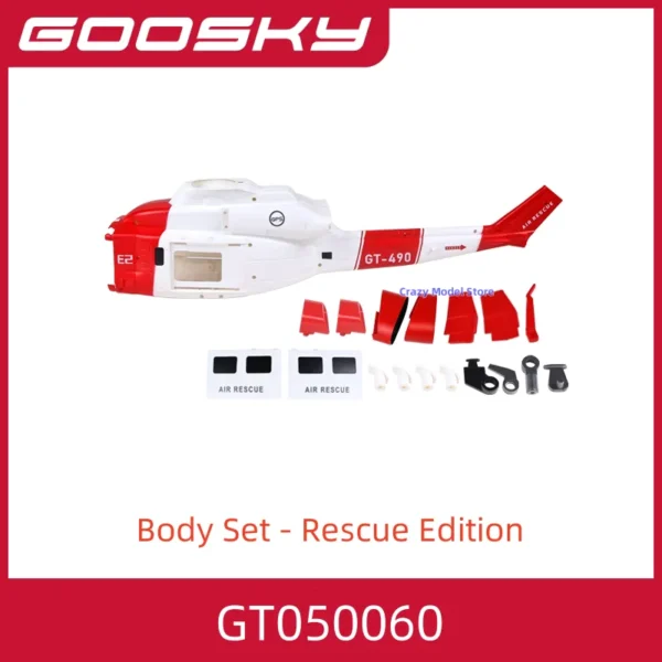 [GT050060] 2025 Goosky E2 GPS Rescue Edition Helicopter Spare Parts