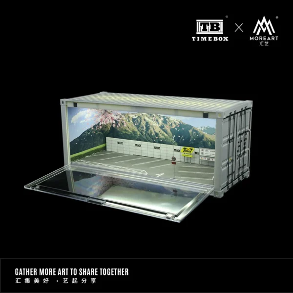 Time Box & MoreArt First text D Container Diorama Version Simulation Model for Gift& Collection & Display - Image 6