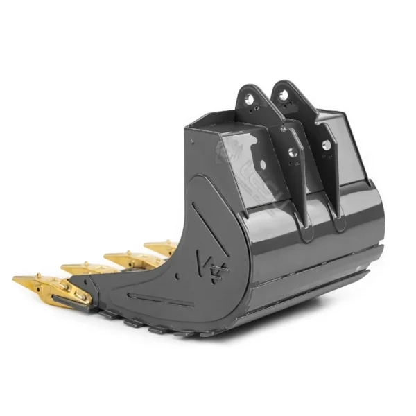 Metal Bucket for Tamiya 1/14 RC Excavator LESU DIY Parts - Image 6