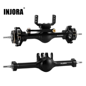 INJORA +4mm Planet Axles with Brass Steering Knuckles for 1/18 TRX4M