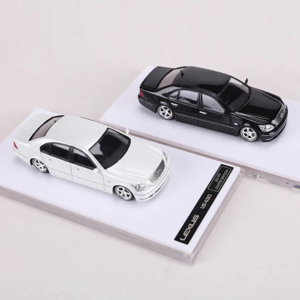 black: 1:64 LS430 Resin Model Car Limited Edition - Image 3