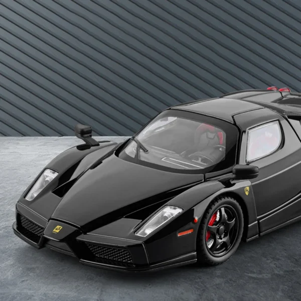 1:24 ENZO Alloy Sports Car Model Diecast Metal Racing Super Vehicles Car Model High Simulation Sound and Light Children Toy Gift - Image 2