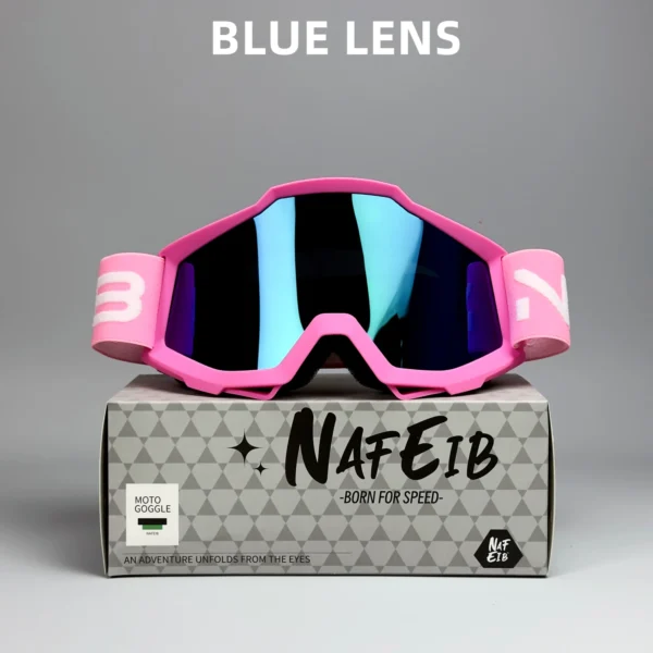 NAFEIB Motorcycle Goggles N17 Motocross Cycling Glasses Outdoor Off Road Skiing Sport MTB ATV Dirt Bike Racing Goggles - Image 2