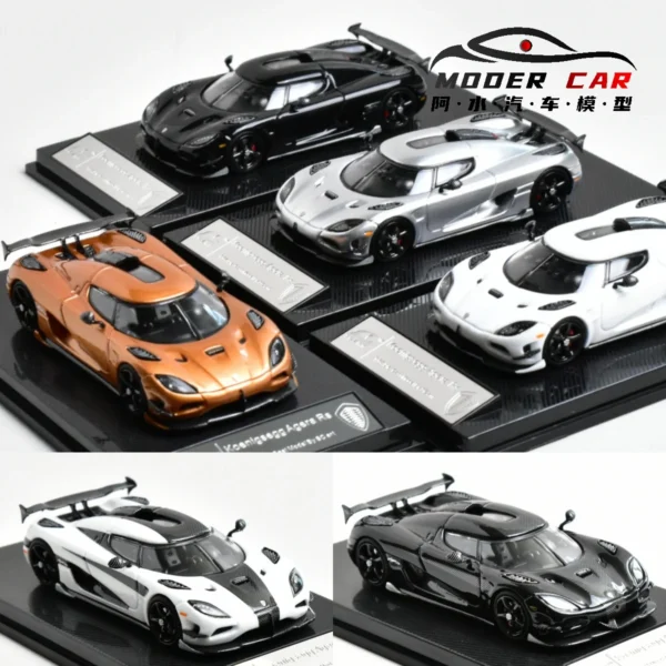 SCA SmallcarART 1:64 Agera RS Diecast Model Car