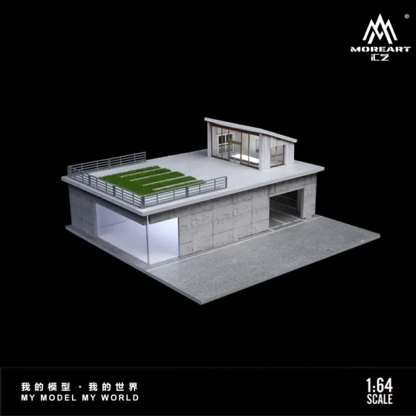 More Art 1:64 Sunlight Room Diorama Light Version Diorama for Display&Collection&Gift - Image 4
