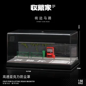 [82005] Collector 1/64 Car Model Parking Lot Simulation Garage Toy Storage Rack Display Cabinet Medium Miniature Scene  Repair Workshop