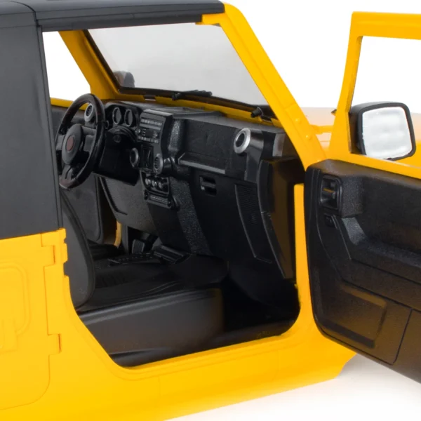 313mm Wheelbase Hard Plastic Pickup Body Shell Unassembled Kit for 1/10 RC Crawler Car Axial SCX10 90046 Jeep Wrangler - Image 4