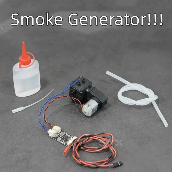 Exhaust Generator for 1/14 Tamiya RC Truck Smoke Machine RC Tractor Trailer for Benz SCANIA 1/16 HL Tank TK16/RC16 Sound Group
