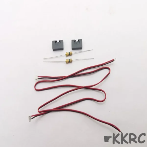 For 1/14 Tamiya Truck Tractor Scania 56368 770s 1 Pair Front Wheel Eyebrow Lamp Lights Holder DIY RC Cars Upgrade Accessories - Image 5