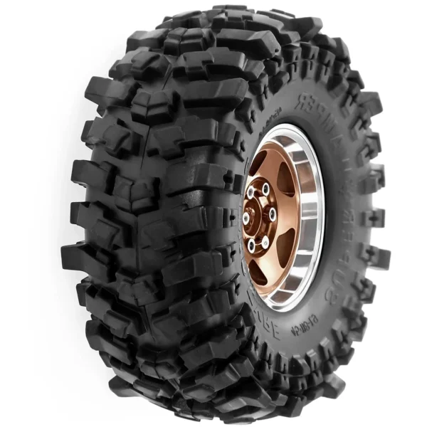 4pcs 1.9 in Wheel Tires for 1/10 TRX4 TRX6 SCX10 SCX10 II 90046 SCX10 III AXI03007 Gen7/8 D90 VS4 10 RC Crawler Car - Image 4