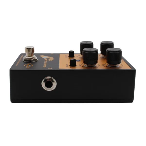 Fanmuzk Analog Bass Metal Distortion Effect Pedal for Electric Bass with Low pass and High pass Control - Image 6