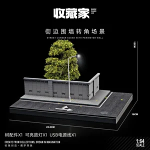 [SCJ 82033] Collector 1/64 Car Model Parking Lot Simulation Garage Toy Storage Rack Display Cabinet Medium Miniature Scene  Repair Workshop