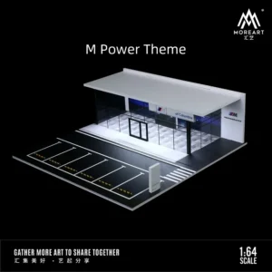 [M Power] MoreArt+TimeMicro 1:64 Sun Room Light version assembly Display Scene