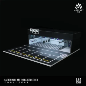 [HKS] MoreArt+TimeMicro 1:64 Sun Room Light version assembly Display Scene