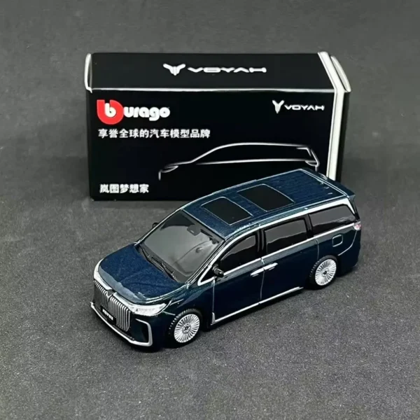 Bburago 1:64 VOYAH DREAMPOWER MPV Alloy Car Model Diecast Metal Toy Vehicles Car Model High Simulation Miniature Scale Kids Gift - Image 2