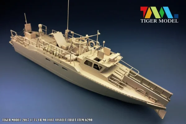 Tiger Model 6290 1/35 SWEDEN ASSAULT CB 90/COMBAT BOAT 90 1991 PRESENT model kit - Image 2