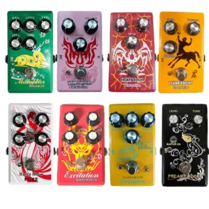 Ginean Ringmod Pedal Hairy Fuzz Overdrive Distortion Effect Boost Pedal