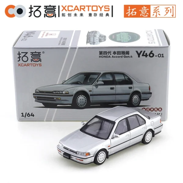 XCARTOYS 1/64 HONDA Accord Gon.4 Car Alloy Toys Motor Vehicle Diecast Metal Model Kids Xmas Gift Toys for Boys