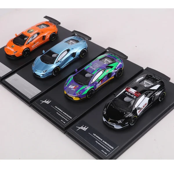 King Model 1:64 LB WORKS Acentador LP700 Alloy Model Car - Image 5