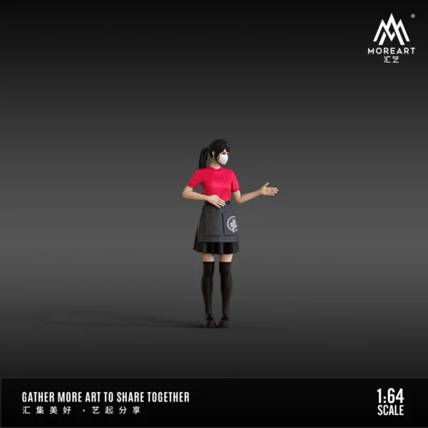 More Art 1:64 Action Figure Set Simulating Resin Decoration Figure Model For Display & Collection & Gift - Image 4
