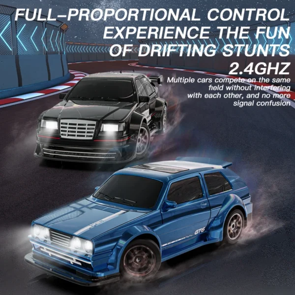 2025 1/43 2.4G High speed Drift Rc Car 4WD Remote Control Car Four Wheel Drive Radio Controlled Mini Racing Model Boy Toy Gift - Image 4