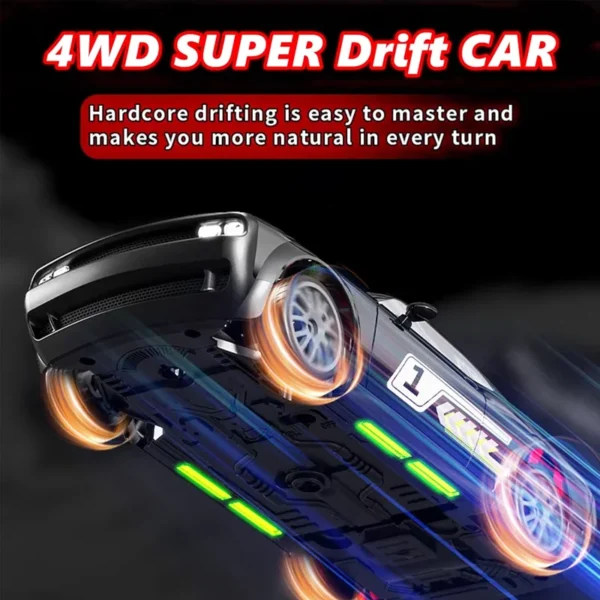 2025 New 1:20 4WD KF27 Rechargeable Smart Remote Control Car 2.4G Frequency High Speed Racing Drift RC Car Boy Festival Gift Toy - Image 6
