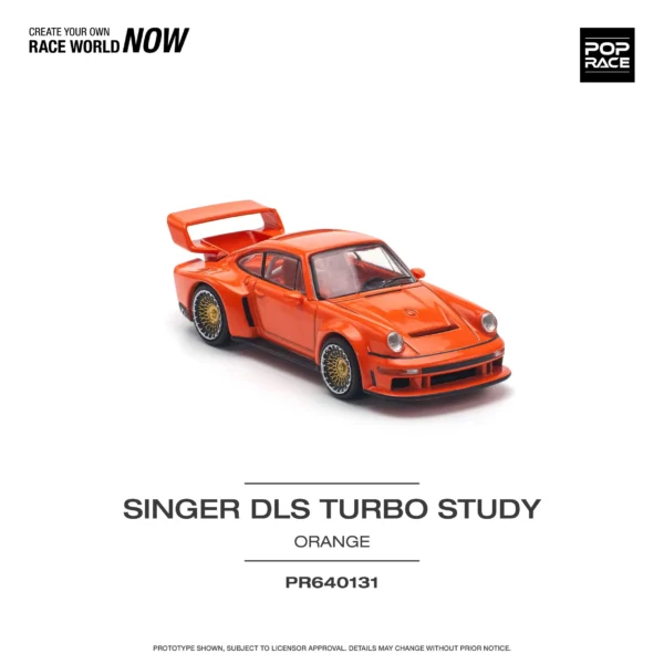 New Stocks Xcartoys Poprace 1：64 Diecast MiniCar Porsche SINGER DLS Turbo Study Alloy Model Toys Racing Cars Boy Gift - Image 3