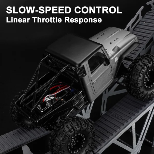 INJORA MB100 R80 20A Brushed Mini ESC with 180 Motor 48T for 1/18 RC Crawler TRX4M Upgrade - Image 3